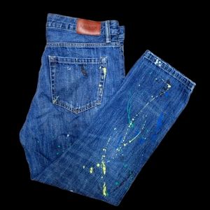 Polo Ralph Lauren " Paint splash " Women's Jean's Sz 10x25